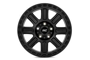 Rough Country - 84180918 | Rough Country 84 Series Wheel | Gloss Black | 18x8.5 | 5x5 | +0mm - Image 1