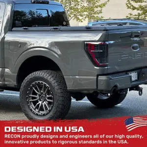 Recon Truck Accessories - 264568LEDBK | Recon (Replaces OEM LED w/ Blind Spot Warning System aka BLIS) OLED TAIL LIGHTS in Smoked (2021-2023 F150 & Raptor) - Image 7