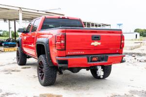 Rough Country - A-C11612-G7C | Rough Country Defender Fender Flares For Chevrolet Silverado 1500 (2014-2018) / Silverado 2500 HD (2015-2019) | 5' 9" Bed, Red Hot - Image 4