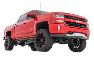 Rough Country - RCC1489QCA | Rough Country Cab Length Nerf Steps (2014-2018 Silverado, Sierra 1500 2WD/4WD | Extended Cab, 6'7" Bed Models ONLY) - Image 4