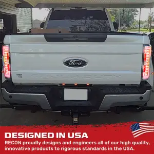 Recon Truck Accessories - 264399CL | Recon (Replaces OEM Halogen) Tail Lights OLED in Clear (2020-2022 F250, F350 Super Duty) - Image 8