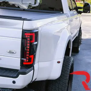 Recon Truck Accessories - 264399LEDBK | Recon (Replaces OEM LED) Tail Lights OLED in Smoked (2020-2022 F250, F350 Super Duty) - Image 15