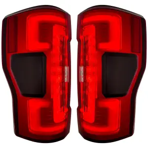 Recon Truck Accessories - 264399RD | Recon (Replaces OEM Halogen) Tail Lights OLED in Red (2020-2022 F250, F350 Super Duty) - Image 3