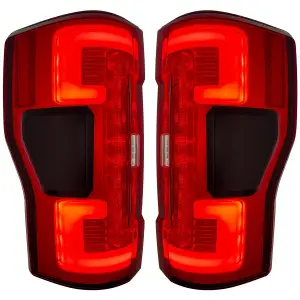 Recon Truck Accessories - 264399RD | Recon (Replaces OEM Halogen) Tail Lights OLED in Red (2020-2022 F250, F350 Super Duty) - Image 4