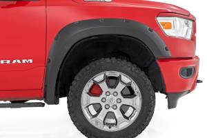 Rough Country - F-D10914A-PXR | Rough Country Pocket Fender Flares For Ram 1500 2WD/4WD (2019-2023) | Brilliant Black - Image 6