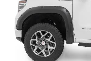 Rough Country - F-C11950A-GXD | Rough Country Pocket Fender Flare For GMC Sierra 1500 2WD/4WD (2019-2025) | Sterling Grey Metallic - Image 3