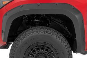 Rough Country - F-T12421 | Rough Country Pocket Fender Flares For Toyota Tacoma 2WD/4WD (2024-2024) | Flat Black - Image 5