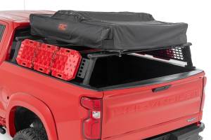 Rough Country - 10204 | Rough Country Half Height Aluminum Bed Rack (2019-2025 Silverado 1500 2WD/4WD) - Image 3