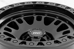 Rough Country - 82180918 | Rough Country 82 Series Wheel | One-Piece | Semi Gloss Black | 18x9 | 5x5.0 | 0mm - Image 6