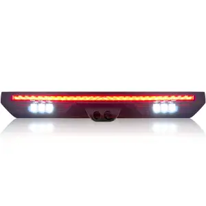 Recon Truck Accessories - 264101CAM2BK | Recon LED 3rd Brake Light Kit Ultra High Power Red with White LED Cargo Lights| Replaces LED 3rd Brake Light with 2 Cargo Bed Cameras in Smoked (2019-2024 Silverado, Sierra 1500 | 2020-2024 Silverado, Sierra 2500, 3500) - Image 2