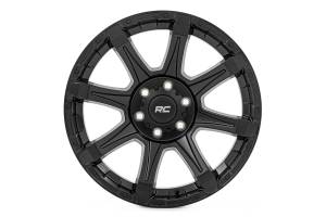 Rough Country - 81201806 | Rough Country 81 Series Wheel | One-Piece | Semi Gloss Black | 20x10 | 8x180 | -19mm - Image 2