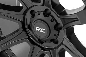 Rough Country - 81201806 | Rough Country 81 Series Wheel | One-Piece | Semi Gloss Black | 20x10 | 8x180 | -19mm - Image 4