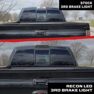 Recon Truck Accessories - 264111BK | Recon LED 3rd Brake Light Kit Red with White Cargo Lights in Smoked (2009-2014 F150) - Image 10