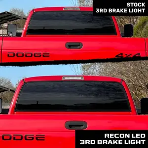 Recon Truck Accessories - 264117CL | Recon LED 3rd Brake Light Kit in Clear (1994-2001 Ram 1500 | 1994-2002 Ram 2500, 3500) - Image 9