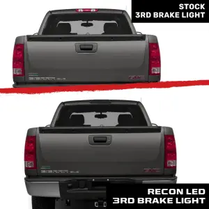 Recon Truck Accessories - 264125BK | Recon LED 3rd Brake Light Kit in Smoked (2007-2013 Silverado, Sierra 1500, 2500, 3500) - Image 9