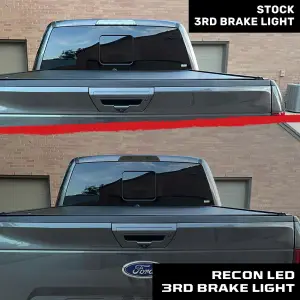 Recon Truck Accessories - 264129BKHPR | Recon LED 3rd Brake Light Kit with CREE XML LEDs in Smoked (2017-2020 Raptor) - Image 10