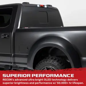 Recon Truck Accessories - 264129CAMBK | Recon LED 3rd Brake Light Kit CREE XML LEDs in Smoked Fits Models with Cargo Bed Camera (2015-2024 F150 | 2017-2020 F250, F350 Super Duty | 2019-2020 Ranger | 2022-2024 Maverick) - Image 7