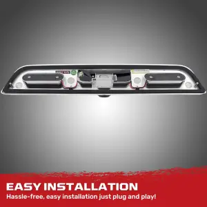 Recon Truck Accessories - 264129CAMCL | Recon LED 3rd Brake Light Kit CREE XML LEDs in Clear Fits Models with Cargo Bed Camera (2015-2024 F150 | 2017-2024 F250, F350 Super Duty | 2019-2024 Ranger | 2022-2024 Maverick) - Image 9