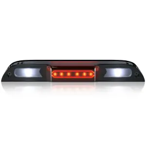 Recon Truck Accessories - 264129XBK | Recon LED 3rd Brake Light Kit Ultra High Power Red with White LED Cargo Lights in Smoked (2021-2024 F150 | 2021-2024 F250, F350 Super Duty | 2021-2024 Ranger) - Image 1