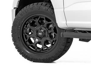 Rough Country - 80202417 | Rough Country 80 Series Wheel | One-Piece | Semi Gloss Black | 20x10 | 6x135 | -25mm - Image 6