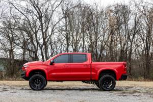 Rough Country - S-C12210-GBA | Rough Country Sport Fender Flares For Chevy Silverado 1500 2WD/4WD (2019-2025) | Black - Image 5