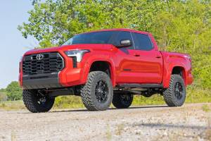 Rough Country - A-T02224-6X3 | Rough Country Defender Pocket Fender Flares For Toyota Tundra 2/4WD (2022-2025) | Lunar Rock - Image 5