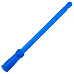 Recon Truck Accessories - 264ANTBL | Recon Aluminum 8" Antenna Mast (Fits OEM Factory Threaded Antenna) in Blue - Image 2