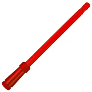 Recon Truck Accessories - 264ANTRD | Recon Aluminum 8" Antenna Mast (Fits OEM Factory Threaded Antenna) in Red - Image 2