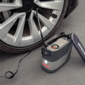 VIAIR - EVC75P | VIAIR Every Vehicle Carry 75P Digital Portable Compressor / Tire Inflator | 100 PSI, 12 Volt Accessory Power Port Plug - Image 2