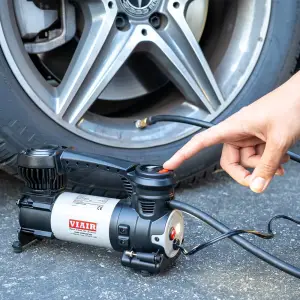 VIAIR - EVC84P | VIAIR Every Vehicle Carry 85P Digital Portable Compressor / Tire Inflator With Press-on Chuck | 60 PSI, 12 Volt Accessory Power Port Plug - Image 2