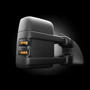 Recon Truck Accessories - 264140BK | RECON Side Mirror Lenses Amber LED in Smoked (2008-2016 F250, F350 Super Duty) - Image 4