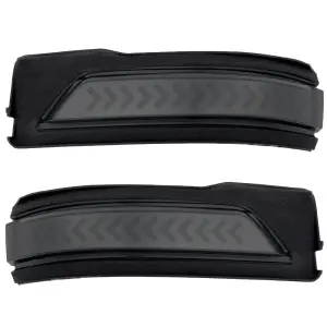 Recon Truck Accessories - 264246BKS | Recon Side Mirror Lenses Scanning LED Turn Signals Amber LED in Smoked (2019-2024 Ram 1500) - Image 3