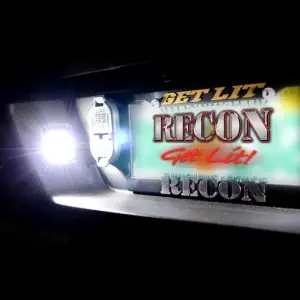 Recon Truck Accessories - 264906 | Recon License Plate Illumination Kit LED (2017-2024 F250, F350 Super Duty) - Image 4