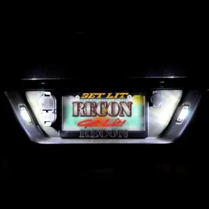 Recon Truck Accessories - 264906 | Recon License Plate Illumination Kit LED (2017-2024 F250, F350 Super Duty) - Image 3