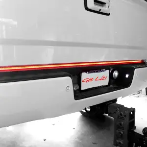 Recon Truck Accessories - 26416XHP | Recon 60" Dual Row Tailgate Bar High Power LED Amber Signals, Brake & Reverse Lights - Image 2