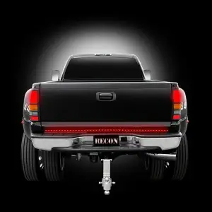 Recon Truck Accessories - 26416 | Recon 60" White Lightning Tailgate Bar LED Brake Lights Red & LED Reverse Lights White - Image 2