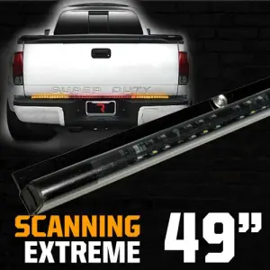 Recon Truck Accessories - 26415X | Recon 49" "xtreme Tailgate Bar LED Scanning Turn Signals, Brake & Reverse Lights - Image 1