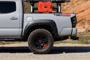 Rough Country - A-T11621-8W2 | Rough Country Defender Fender Flares For Toyota Tacoma 2/4WD (2016-2023) | Cavalry Blue - Image 4