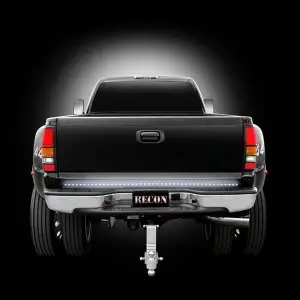 Recon Truck Accessories - 26415 | Recon 49" White Lightning Tailgate Bar LED Brake Lights Red & LED Reverse Lights White - Image 4