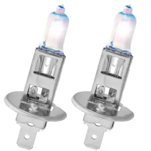 Recon Truck Accessories - 264H1PB | Recon H1 12V 55W Xenon Gas Filled Headlight Bulbs in Platinum Blue - 5600K Color - Image 1