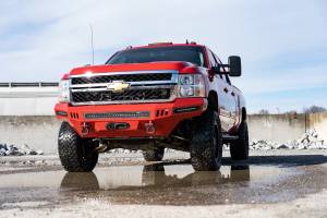 Rough Country - 97670RED | 97630 | Rough Country 3.5 Inch Suspension Lift Kit with V2 Monotube Shocks (2011-2019 Silverado, Sierra 2500 HD, 3500 HD 2WD/4WD | With Overloads) - Image 2