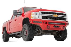 Rough Country - 97670RED | 97630 | Rough Country 3.5 Inch Suspension Lift Kit with V2 Monotube Shocks (2011-2019 Silverado, Sierra 2500 HD, 3500 HD 2WD/4WD | With Overloads) - Image 3