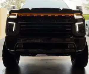 264001AML | Recon DRL Hood Light with Start-up Sequence in AMBER - 79" Length