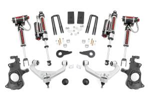 97650 | Rough Country 3.5 Inch Suspension Lift Kit with Vertex Reservoir Shocks (2011-2019 Silverado, Sierra 2500 HD, 3500 HD 2WD/4WD | With Overloads)