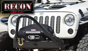 Recon Truck Accessories - 264510CL | Recon 6750 Lumen 18" Light Bar & Wiring Kit 9 5-Watt Square CREE XTE Square - Image 3