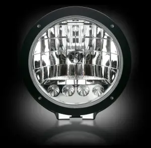 Recon Truck Accessories - 2646HIDCL | Recon 6" Round 6,250K HID Driving Light Chrome Internal Housing - Image 5