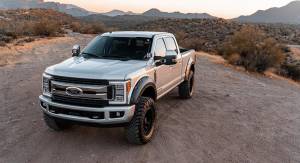 Rough Country - A-F21112-BN | Rough Country Defender Fender Flares For Ford F-250 / F-350 Super Duty (2017-2022) | Silver Spruce - Image 4