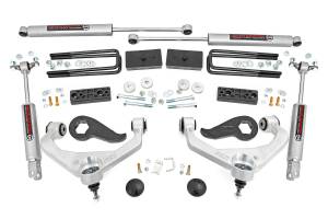 Rough Country - 97730 | Rough Country 3 Inch Lift Kit | w/ Overloads | Chevy Silverado & GMC Sierra 2500HD 2WD/4WD (2020-2025) - Image 1