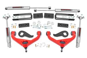 97730RED | Rough Country 3 Inch Lift Kit | w/ Overloads | Chevy Silverado & GMC Sierra 2500HD 2WD/4WD (2020-2025)