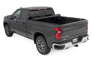 Rough Country - 42308650 | Rough Country Soft Roll Up Bed Cover (2019-2025 Silverado, Sierra 1500 2WD/4WD 6'7" Bed | Standard Bed) - Image 2